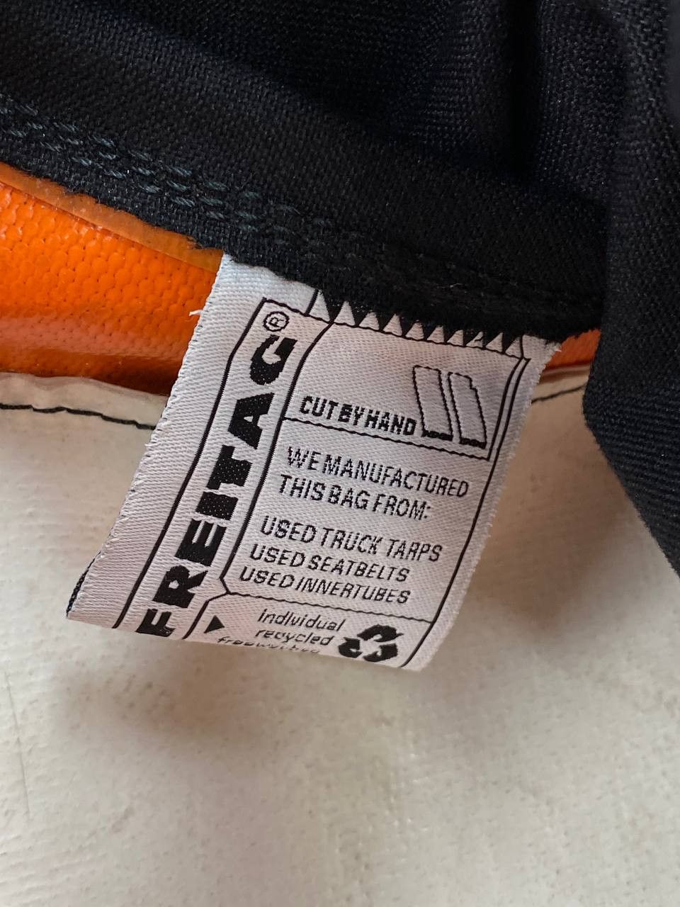 Freitag Freitag F31 Large Shoulder Bag Orange Size ONE SIZE - 17 Thumbnail