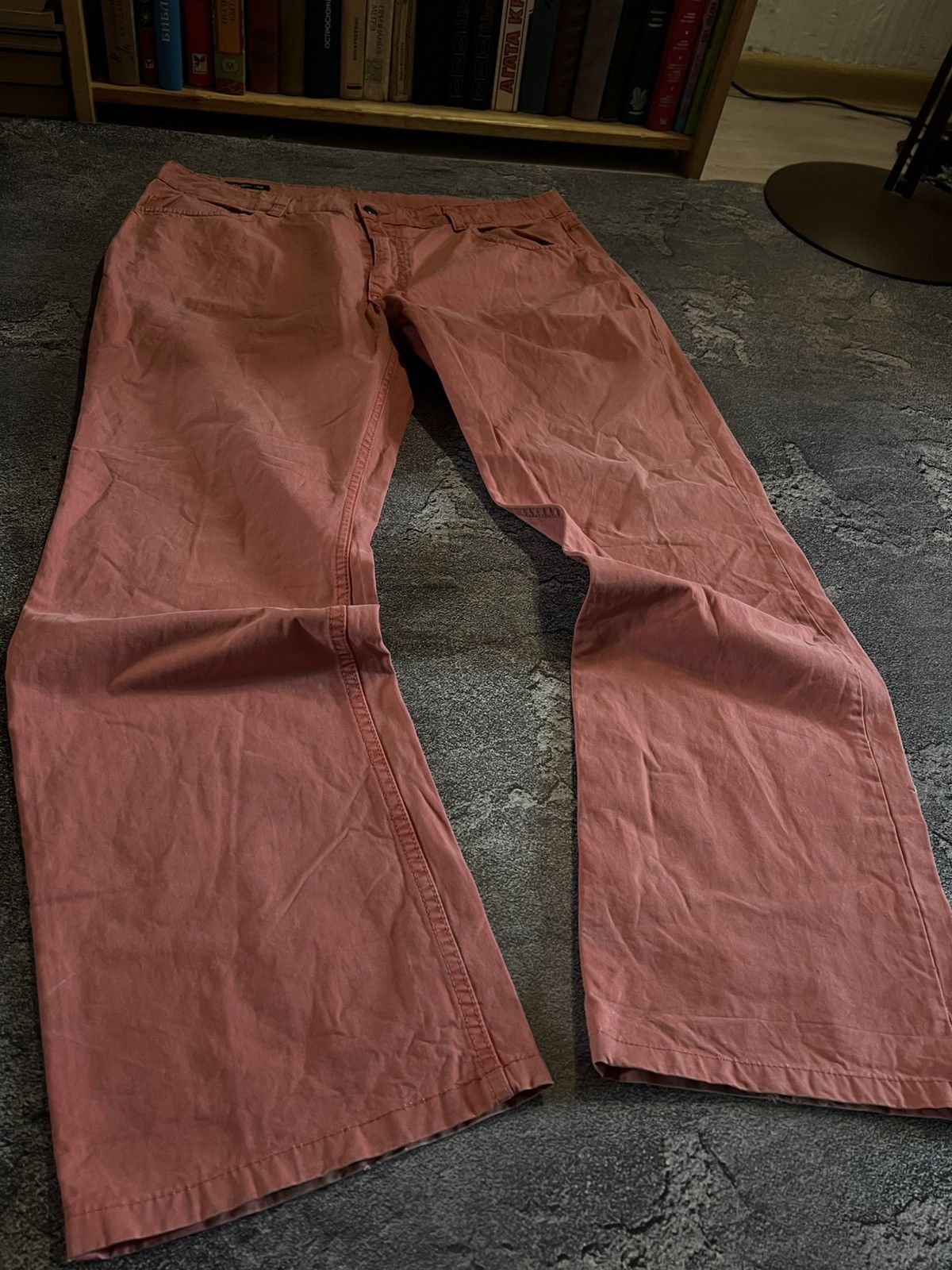 Vintage CRAZY Balenciaga Style Y2K Pink Jean - Vintage Archive Drip Size US 38 / EU 54 - 1 Thumbnail