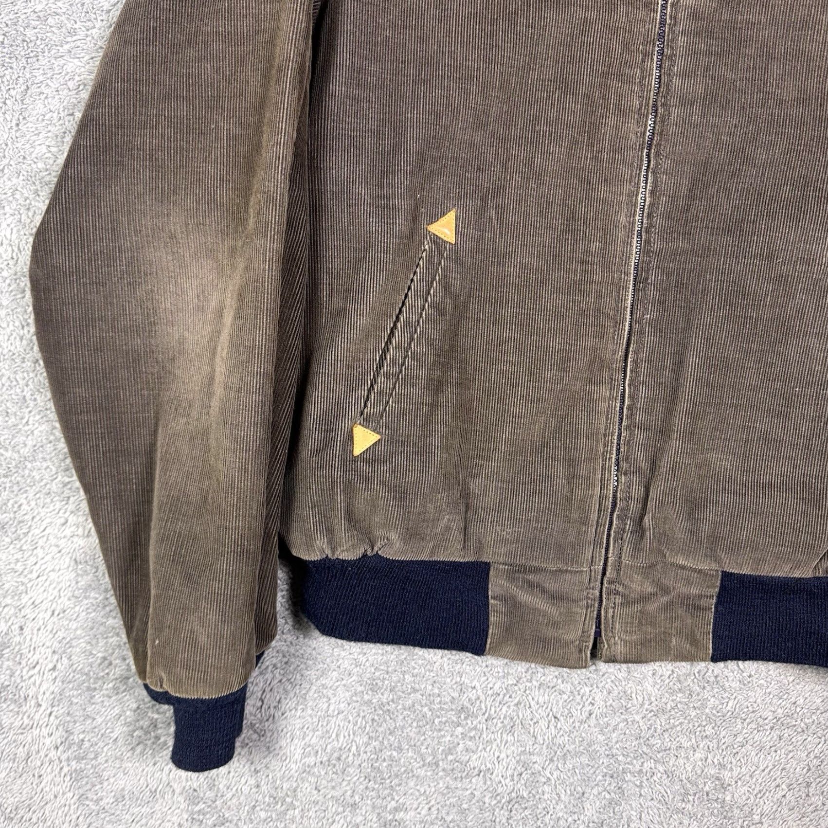 Vintage VINTAGE Larry Mahan Jacket Mens L Corduroy Bomber Cowboy Collection Western Full Zip Jacket Size US L / EU 52-54 / 3 - 3 Thumbnail