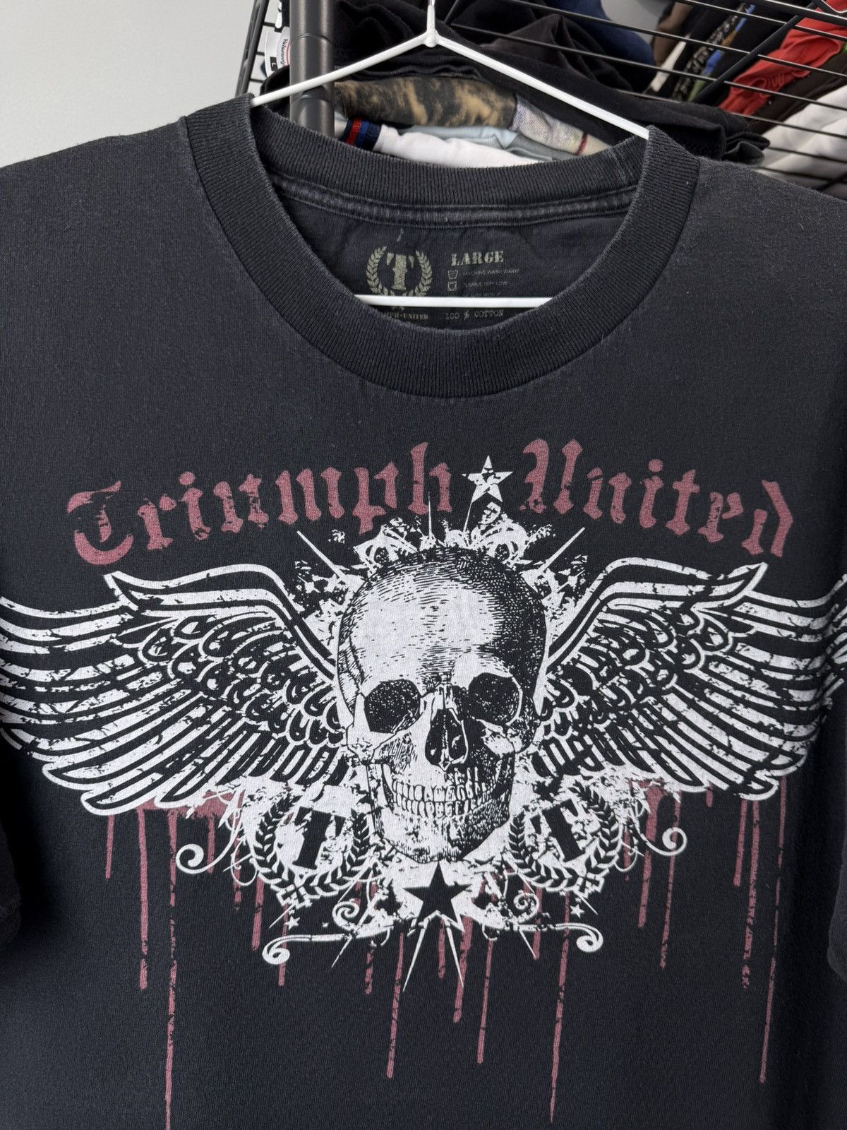 Band Tees Vintage Triumph United T Shirt Affliction Hysteric Glamour Size US L / EU 52-54 / 3 - 2 Thumbnail