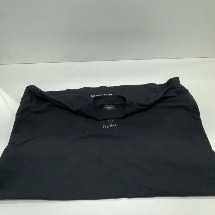 Balenciaga Balenciaga Black Casual Short Sleeve T-Shirt 0079-2507 Size US XS / EU 42 / 0 - 3 Thumbnail