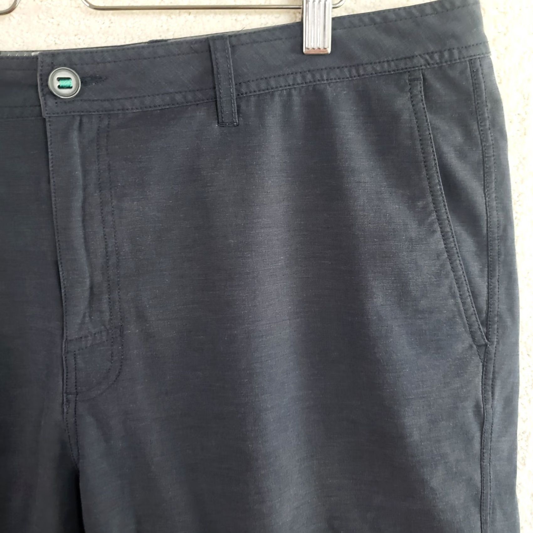 Vintage Linksoul Boardwalker Stretch Golf Performance Casual Shorts Mens Black 40x10 Size US 40 / EU 56 - 6 Thumbnail