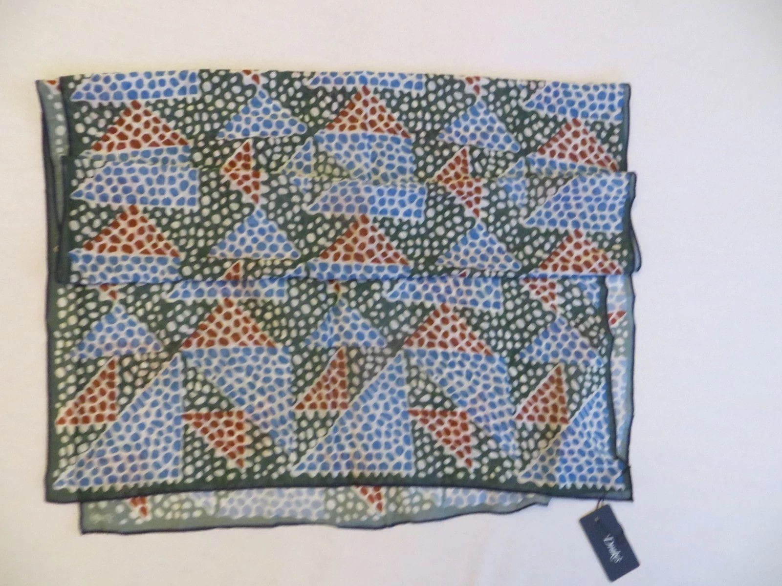 Drake's large printed scarf made in Italy Size ONE SIZE - 2 Thumbnail