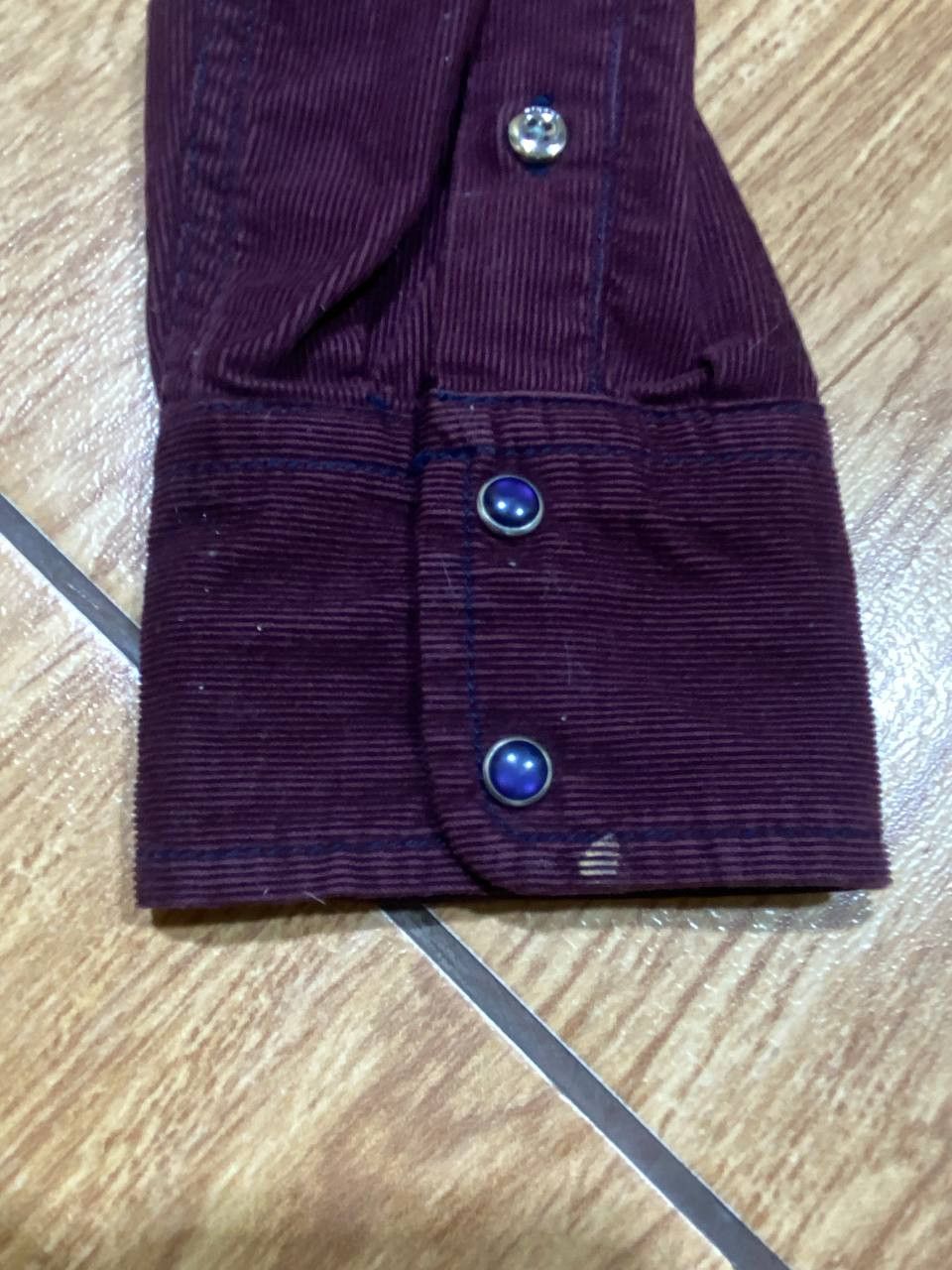 Diesel Vintage Shirt slim fit purple Y2K Diesel streetwear Size US M / EU 48-50 / 2 - 7 Thumbnail