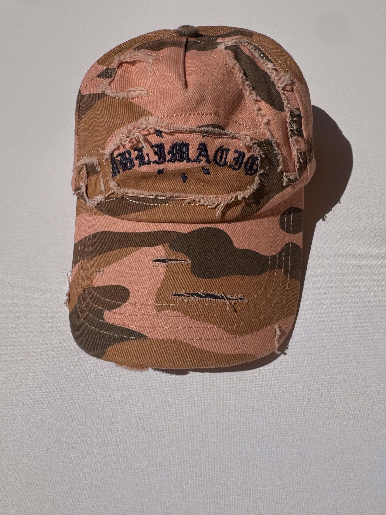 Vintage Pink camo hat Size ONE SIZE - 4 Thumbnail