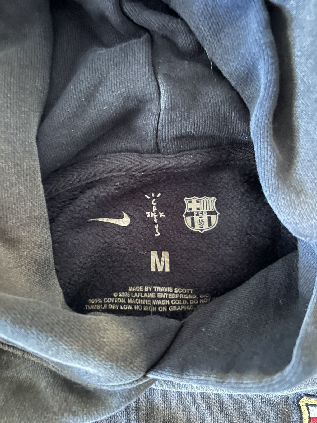 Travis Scott Travis Scott x FC Barcelona hoddie Size US M / EU 48-50 / 2 - 4 Thumbnail