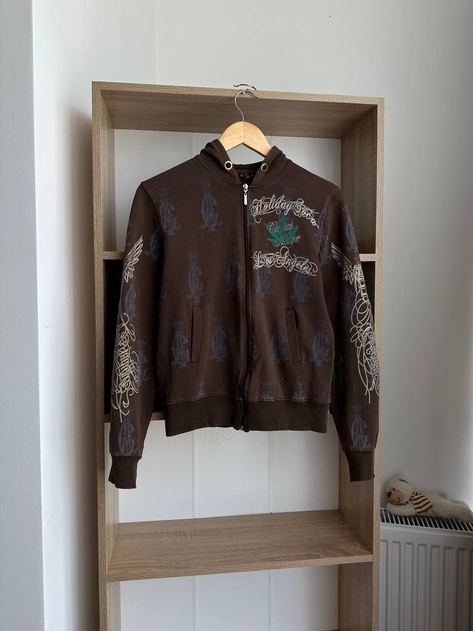 Christian Audigier × Ed Hardy × Vintage Vintage Ed Hardy Christian Audigier Hoodie Size S / US 4 / IT 40 - 4 Thumbnail