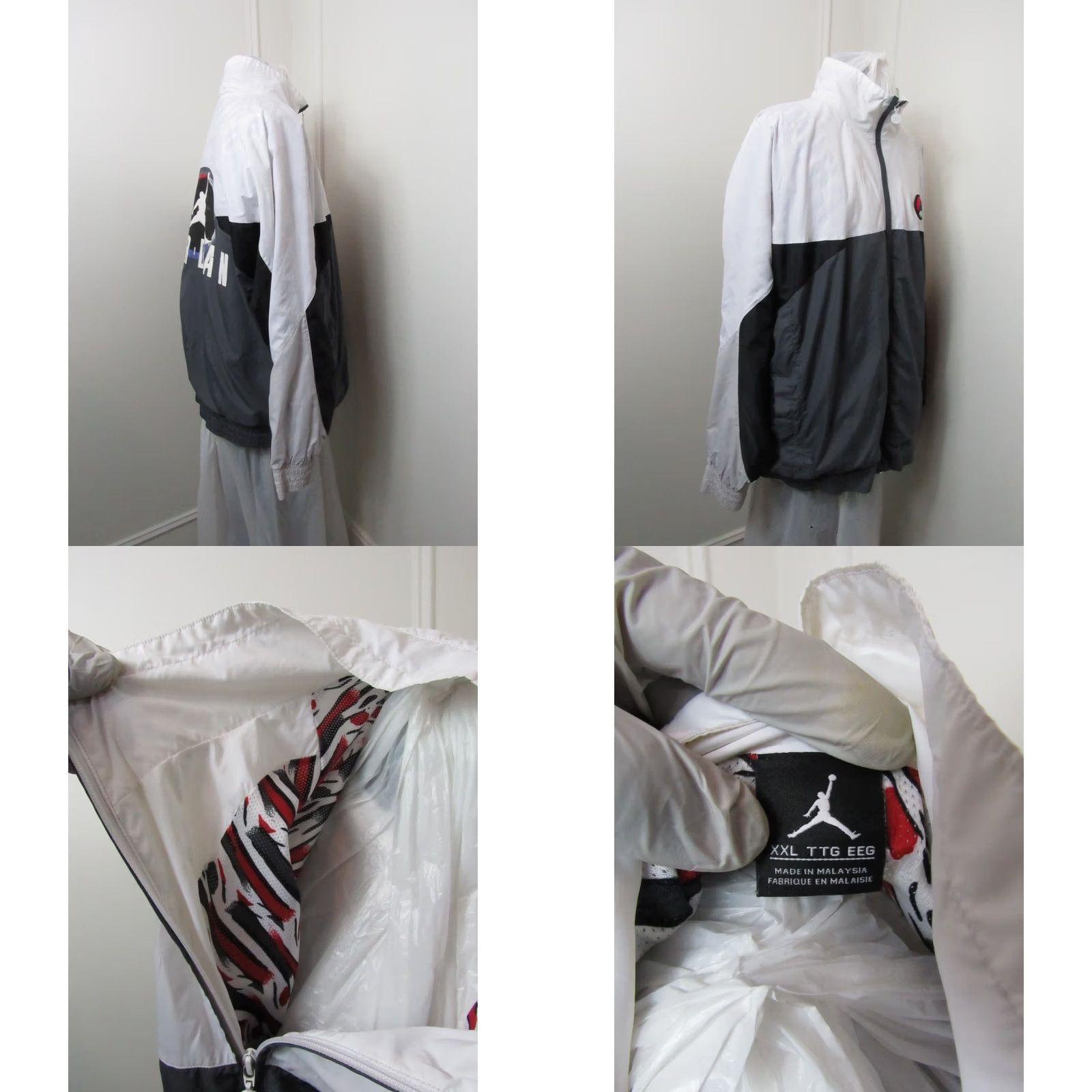 Nike VINTAGE Nike Air Jordan Jacket Windbreaker 90s 2XL Size US XXL / EU 58 / 5 - 9 Thumbnail