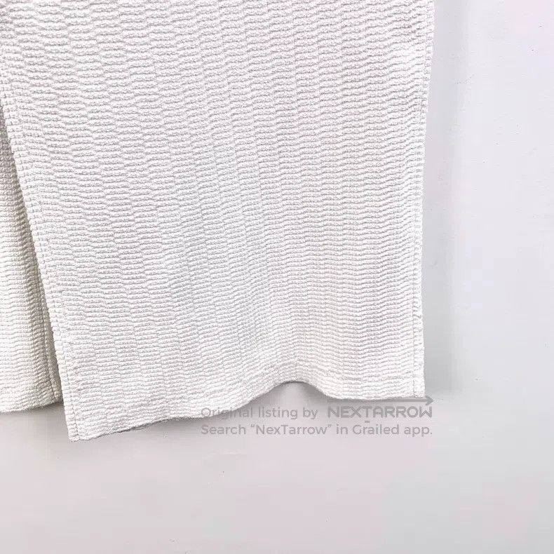Chanel Chanel White logo inlaid cotton casual knitted trousers Size 24" / US 00 / IT 34 - 4 Thumbnail