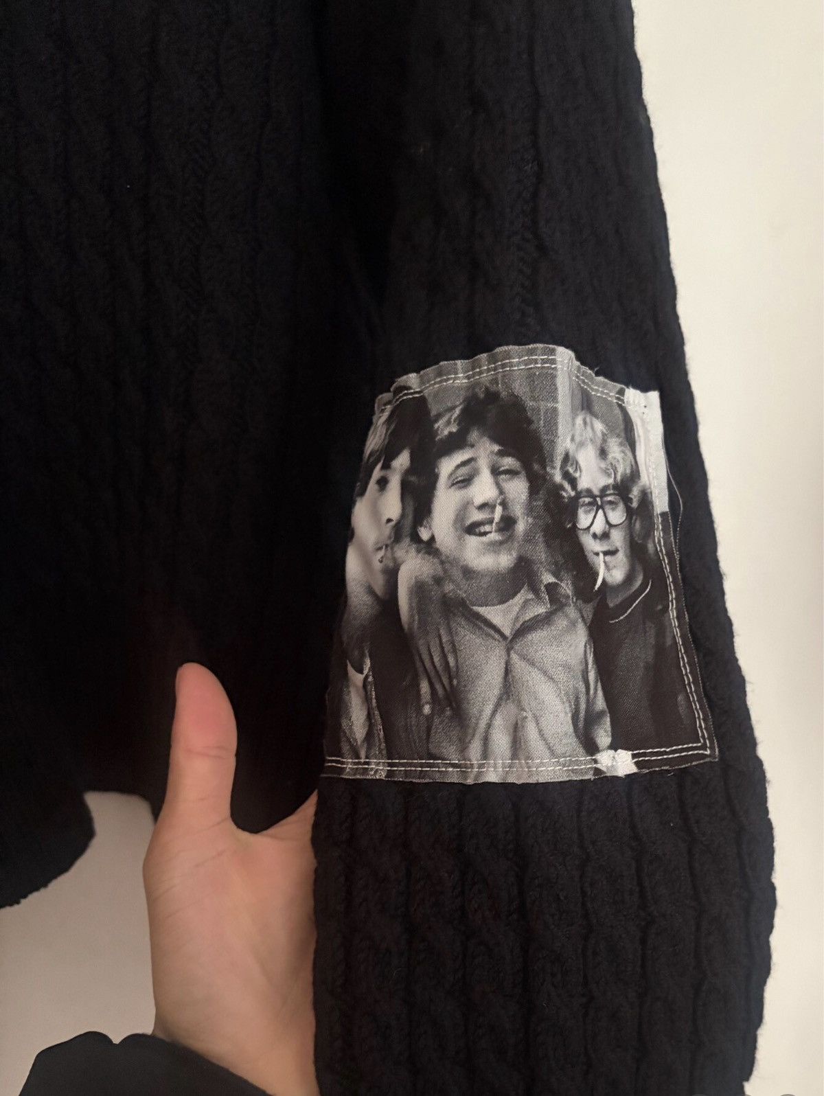 Takahiromiyashita The Soloist. The Soloist Fall/Winter 2024 Appliqué Wool Sweater Size US S / EU 44-46 / 1 - 2 Thumbnail