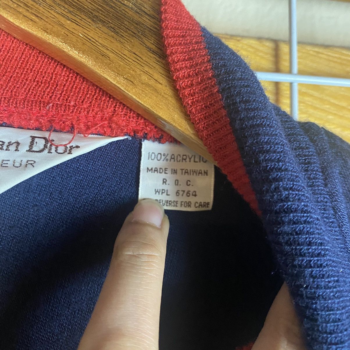 Christian Dior Monsieur × Vintage Vintage 90s Christian Dior Monsieur Zipper Sweater Size US L / EU 52-54 / 3 - 13 Thumbnail