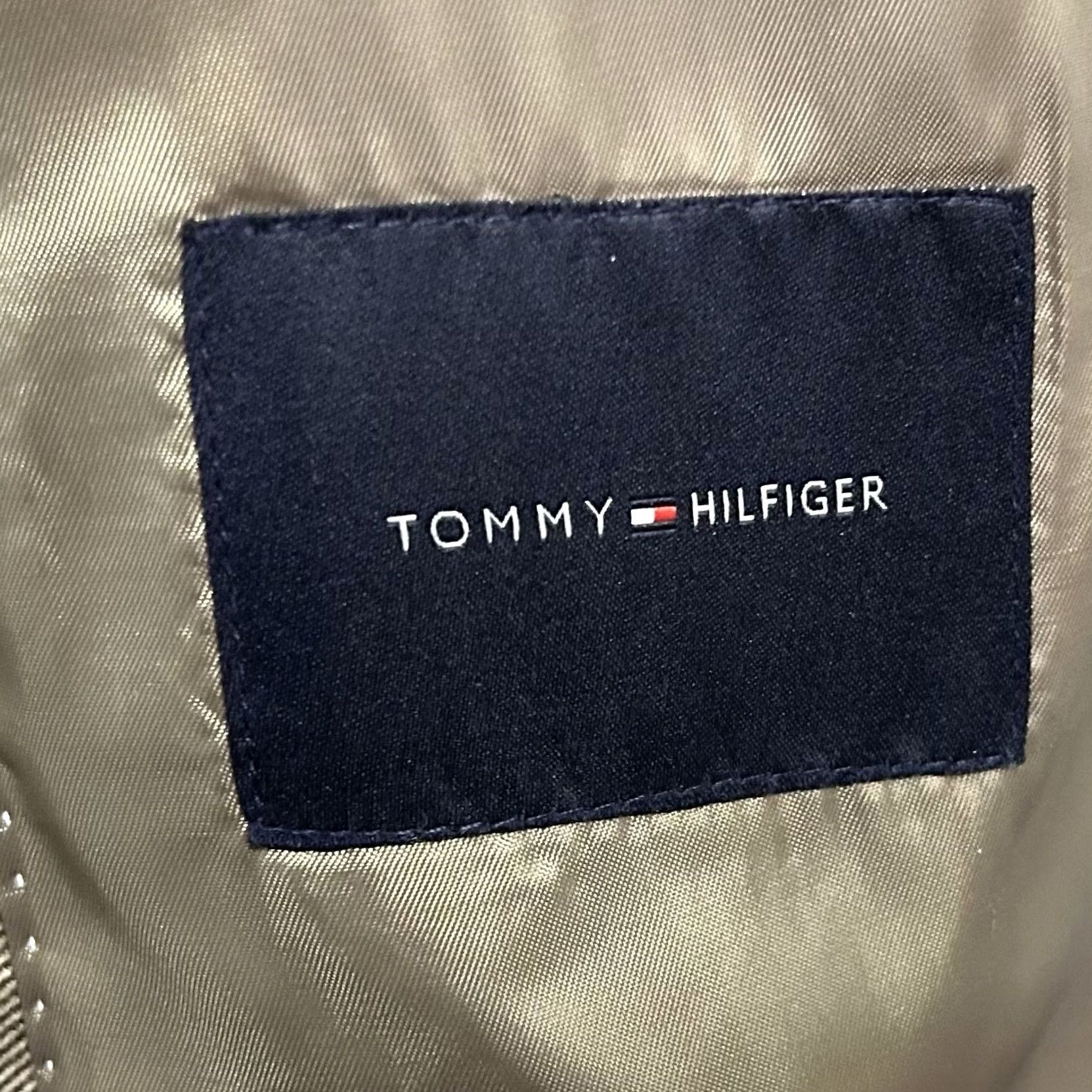 Tommy Hilfiger Tommy Hilfiger Sport Coat Beige Plaid 50L Two-Button Double Vented Wool Jacket Coat Mens Regular Long Jacket Size US XS / EU 42 / 0 - 3 Thumbnail