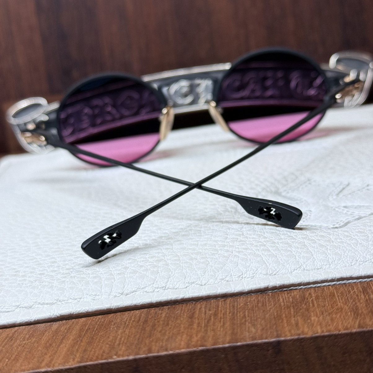 Chrome Hearts Chrome Hearts Honey Dipped 1/1 Sunglasses Size ONE SIZE - 8 Thumbnail