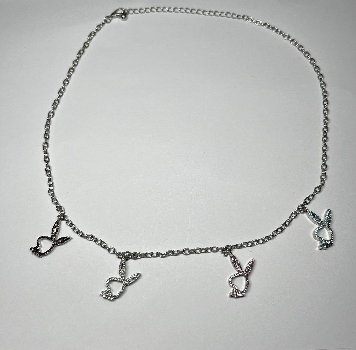 Playboy Playboy Multi Rabbit Head Necklace Size ONE SIZE - 1 Thumbnail