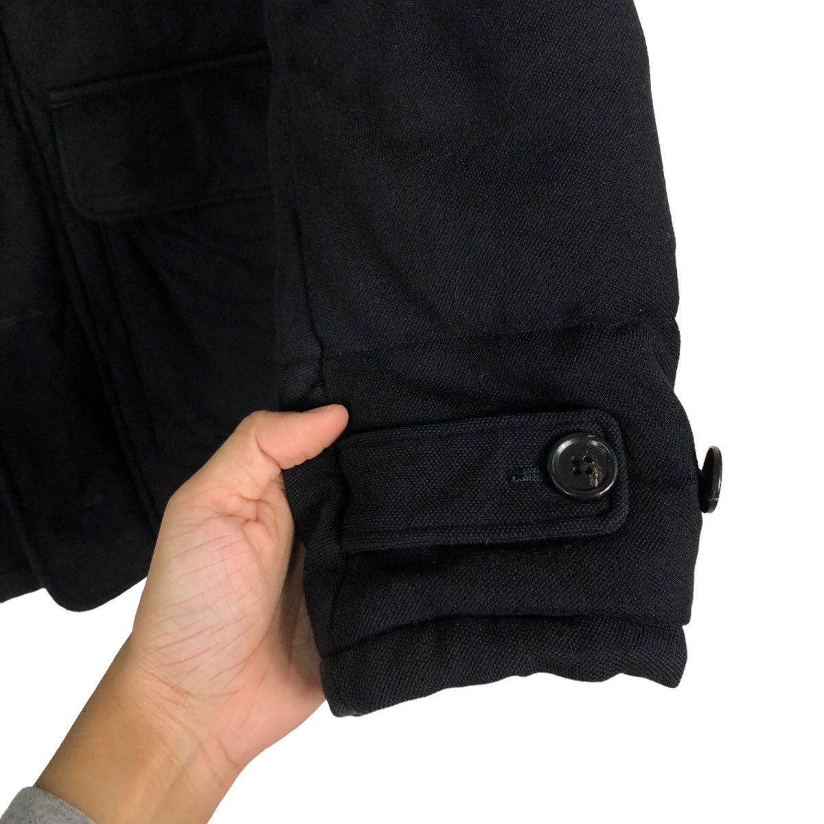 Fred Perry 🔥Vintage Heavy Biker Jacket Fred Perry Black Skinhead Size US M / EU 48-50 / 2 - 15 Thumbnail