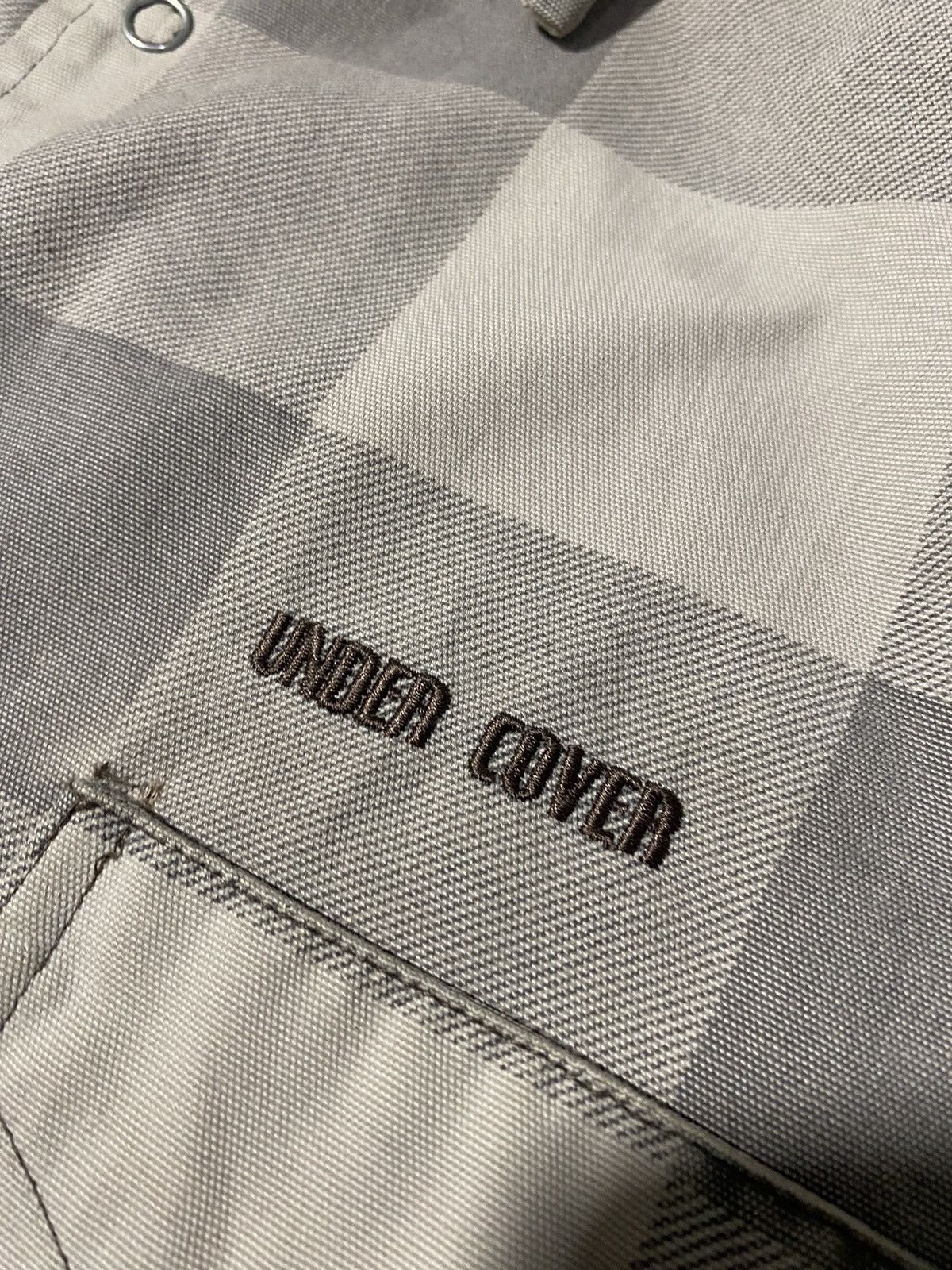 Undercover Undercover Chaotic Snap Button Gingham Shirt Size US L / EU 52-54 / 3 - 3 Thumbnail