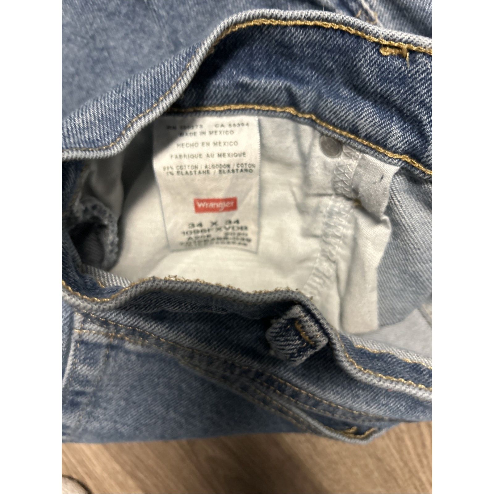 Wrangler Mens Wrangler Jeans - Size 34 x 34 - 2 pairs Size US 34 / EU 50 - 8 Thumbnail