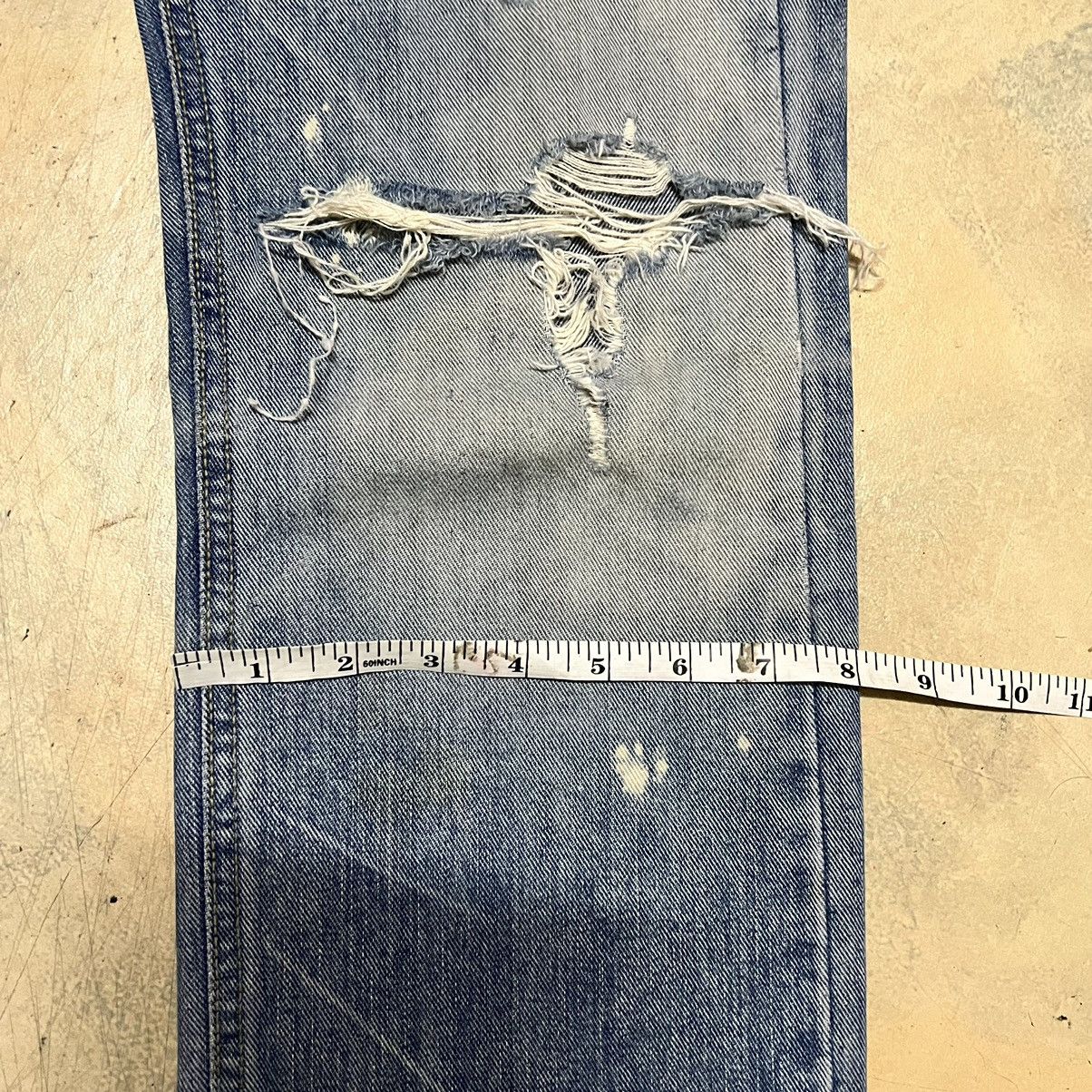 Japanese Brand Nikisix Japanese Brand Distressed Denim Jeans Size US 31 - 12 Thumbnail