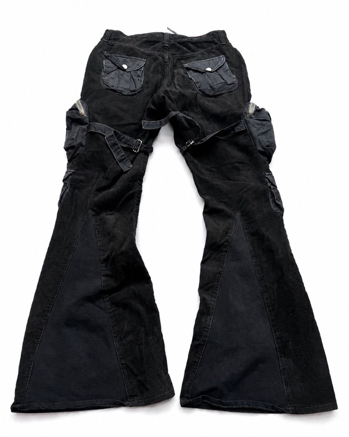 Japanese Brand Edwin Lace up flare cargo pants Size US 28 / EU 44 - 5 Thumbnail