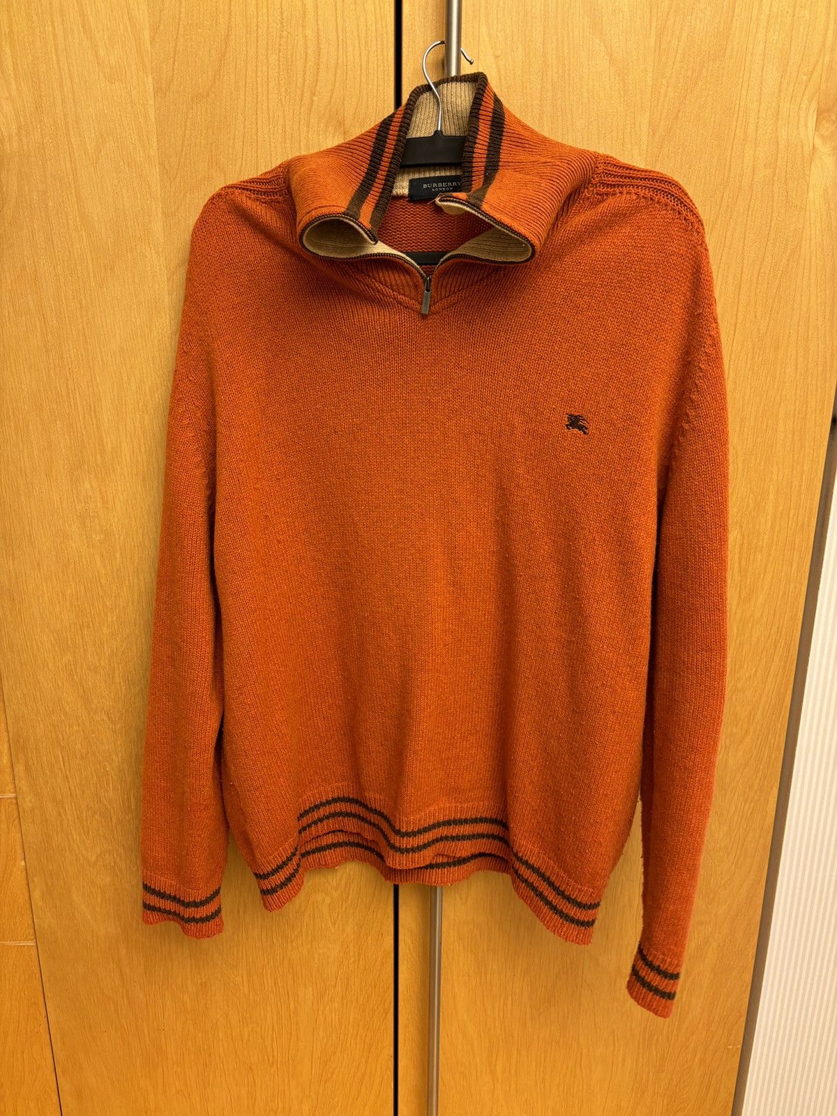 Burberry Vintage Burberry Knit Size US XL / EU 56 / 4 - 1 Thumbnail