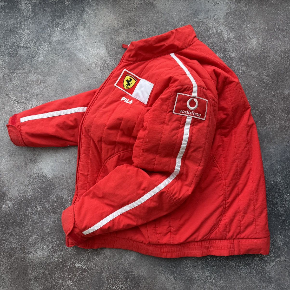 Ferrari × Formula 1 Ferrari x Fila 2000’s Vintage Formula 1 Racing Jacket Size US XL / EU 56 / 4 - 1 Thumbnail