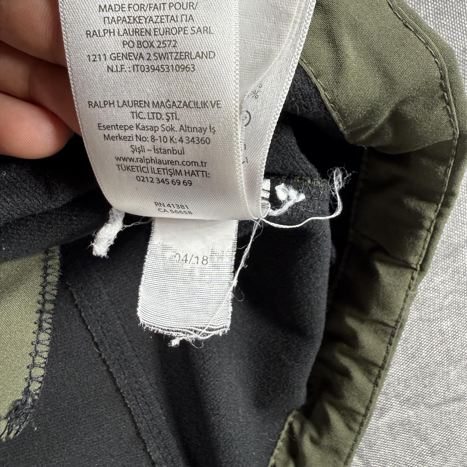 Lauren Ralph Lauren Ralph Lauren Jacket Women's XS Olive Green Rain Coat Hood Size XS / US 0-2 / IT 36-38 - 6 Thumbnail