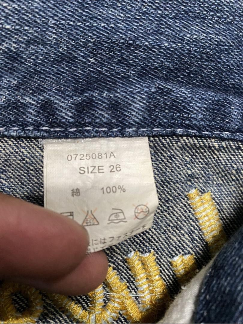 Vintage Vintage 90s Blue Moon Blue Mudwash Patchwork Distressed Size US 28 / EU 44 - 12 Thumbnail