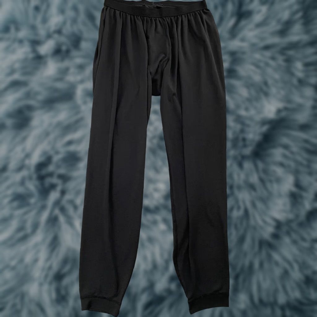 Patagonia VINTAGE Patagonia Pants 2XL Capilene Long Johns Base Layer USA Mens Black Size US 39 - 1 Thumbnail