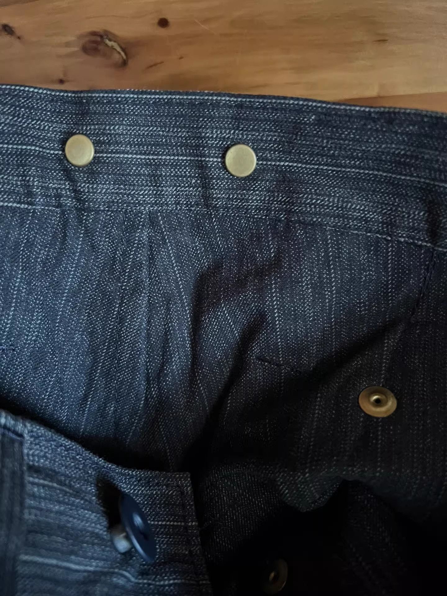 Nigel Cabourn Nigel Cabourn Suspender Stripe Tailored Pants Size US 32 / EU 48 - 8 Thumbnail