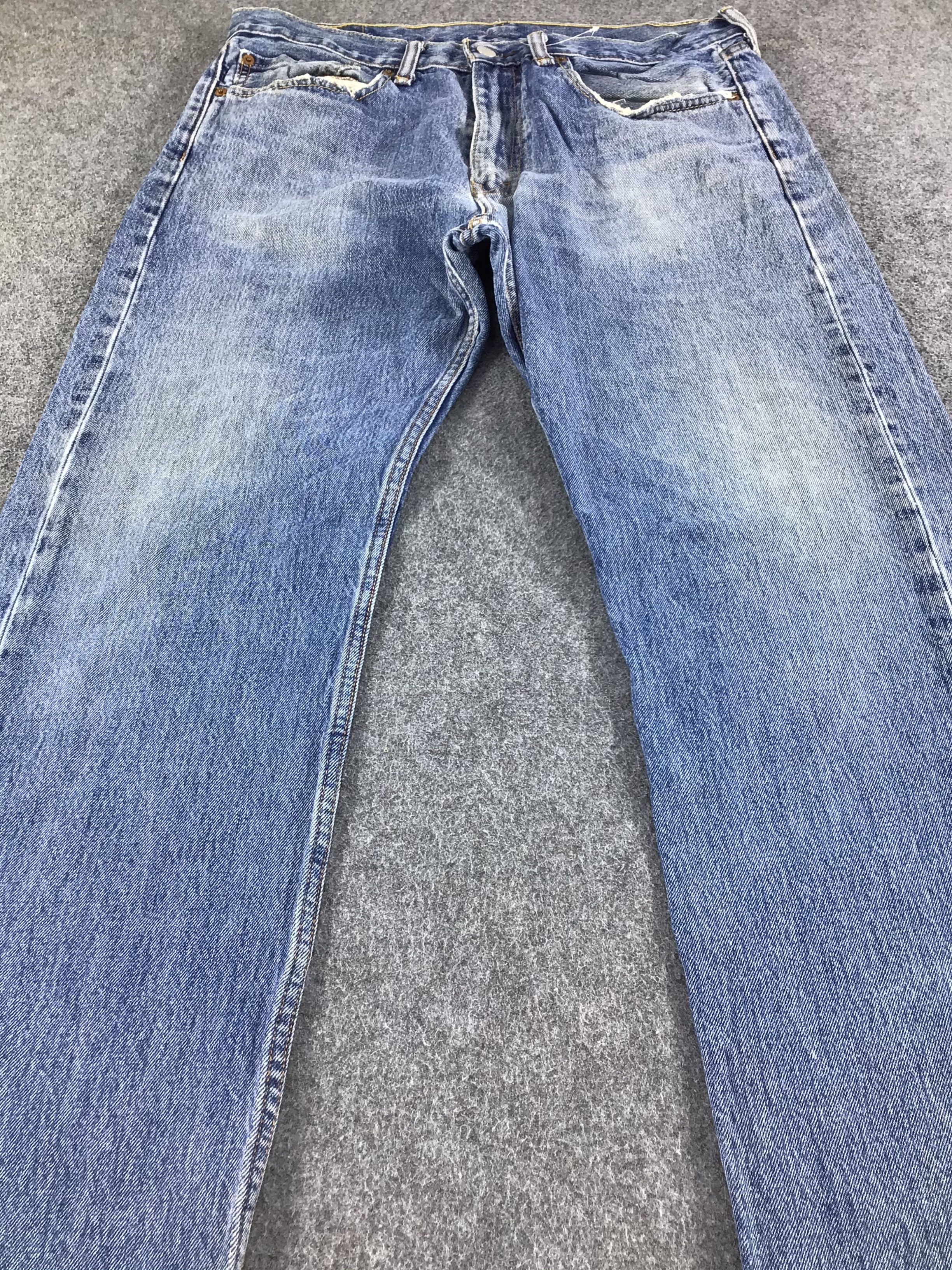 Levi's × Vintage Vintage Levis 505 Jeans-JM228 Size US 35 - 2 Thumbnail