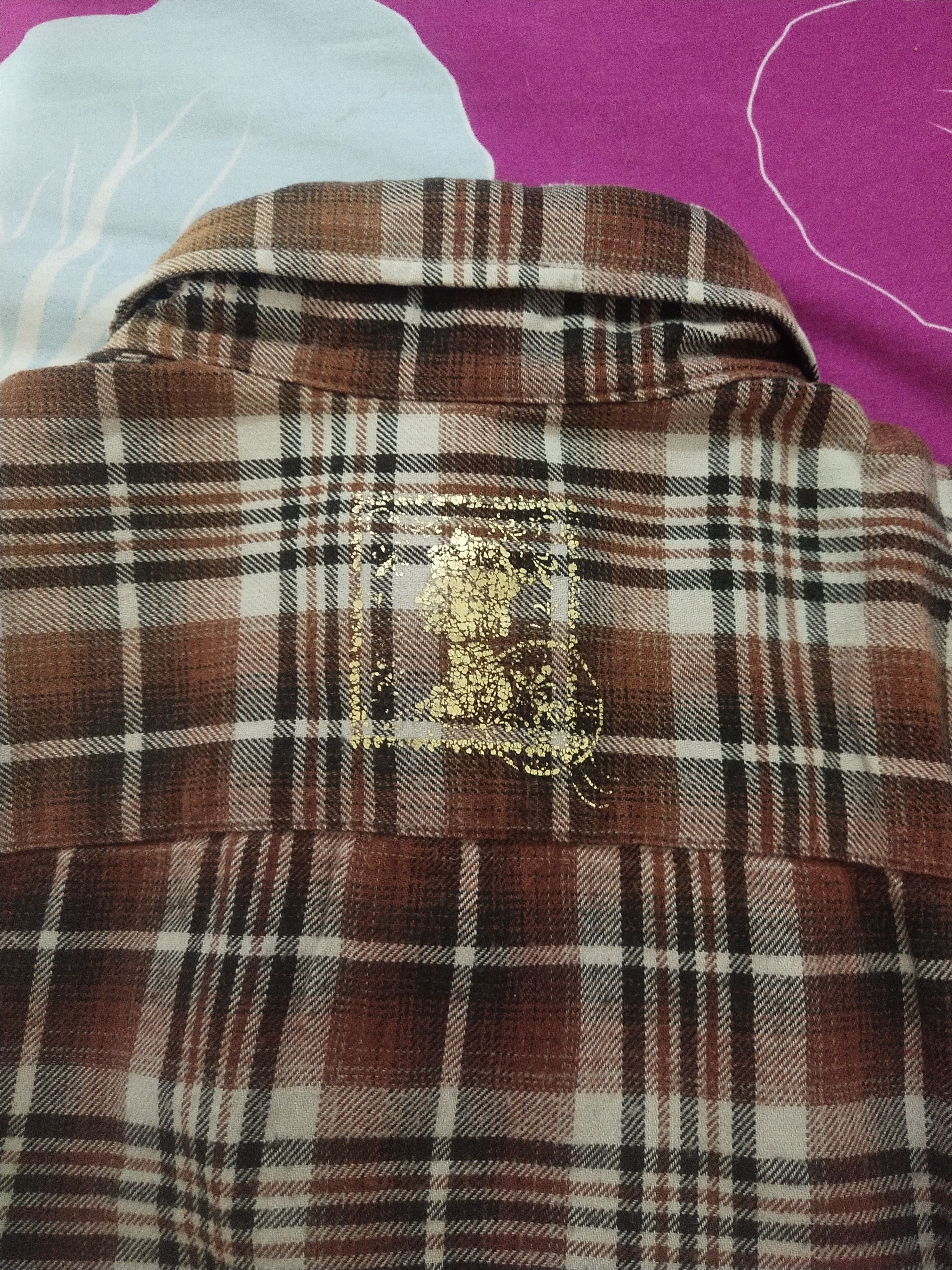 PPFM PPFM Peyton Place for Men Brown Plaid Flanel Shirt Size US M / EU 48-50 / 2 - 9 Thumbnail
