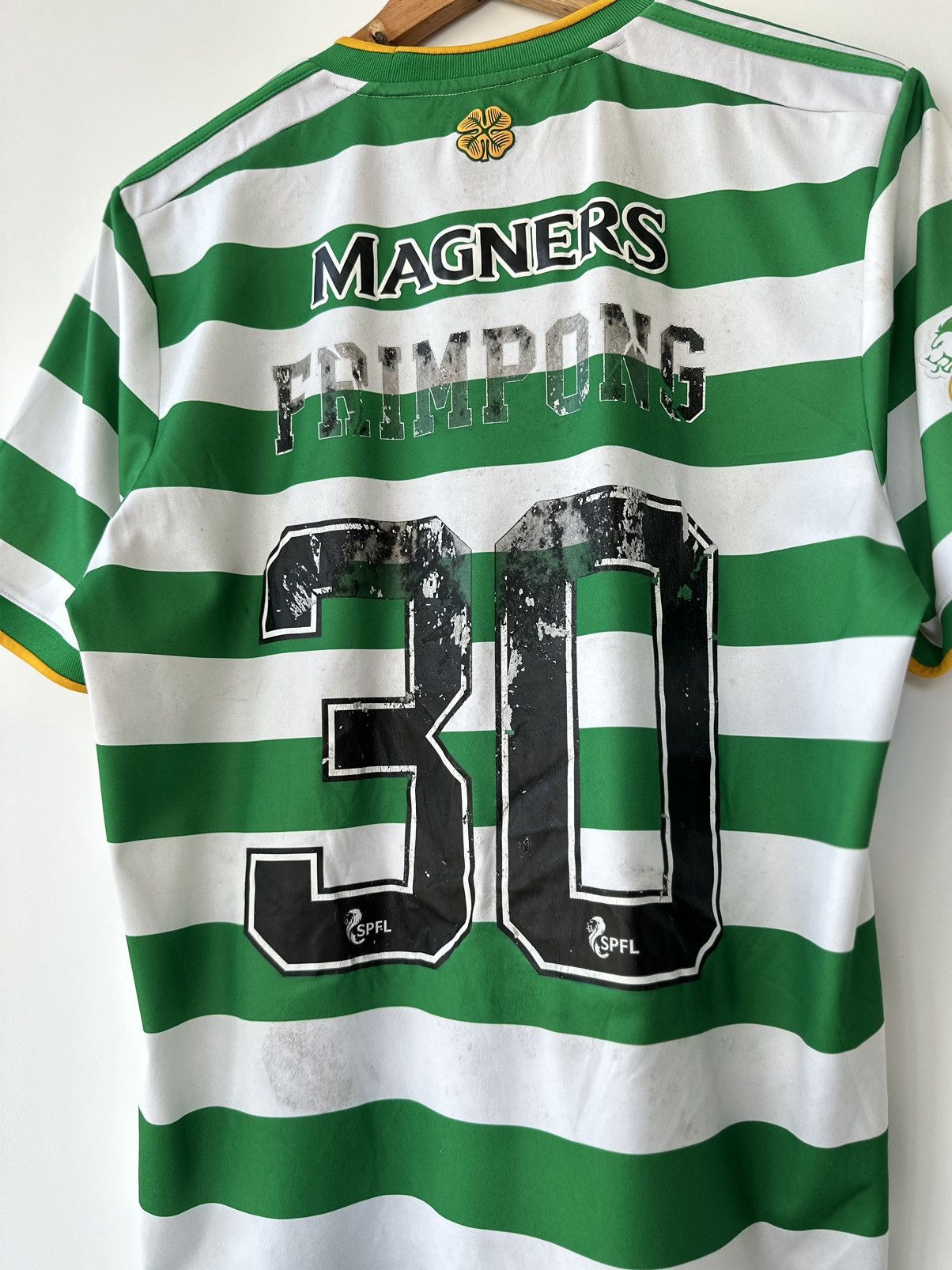Adidas Celtic #30 Frimpong Player Issue 20/21 Home Shirt Adidas Size US M / EU 48-50 / 2 - 8 Thumbnail