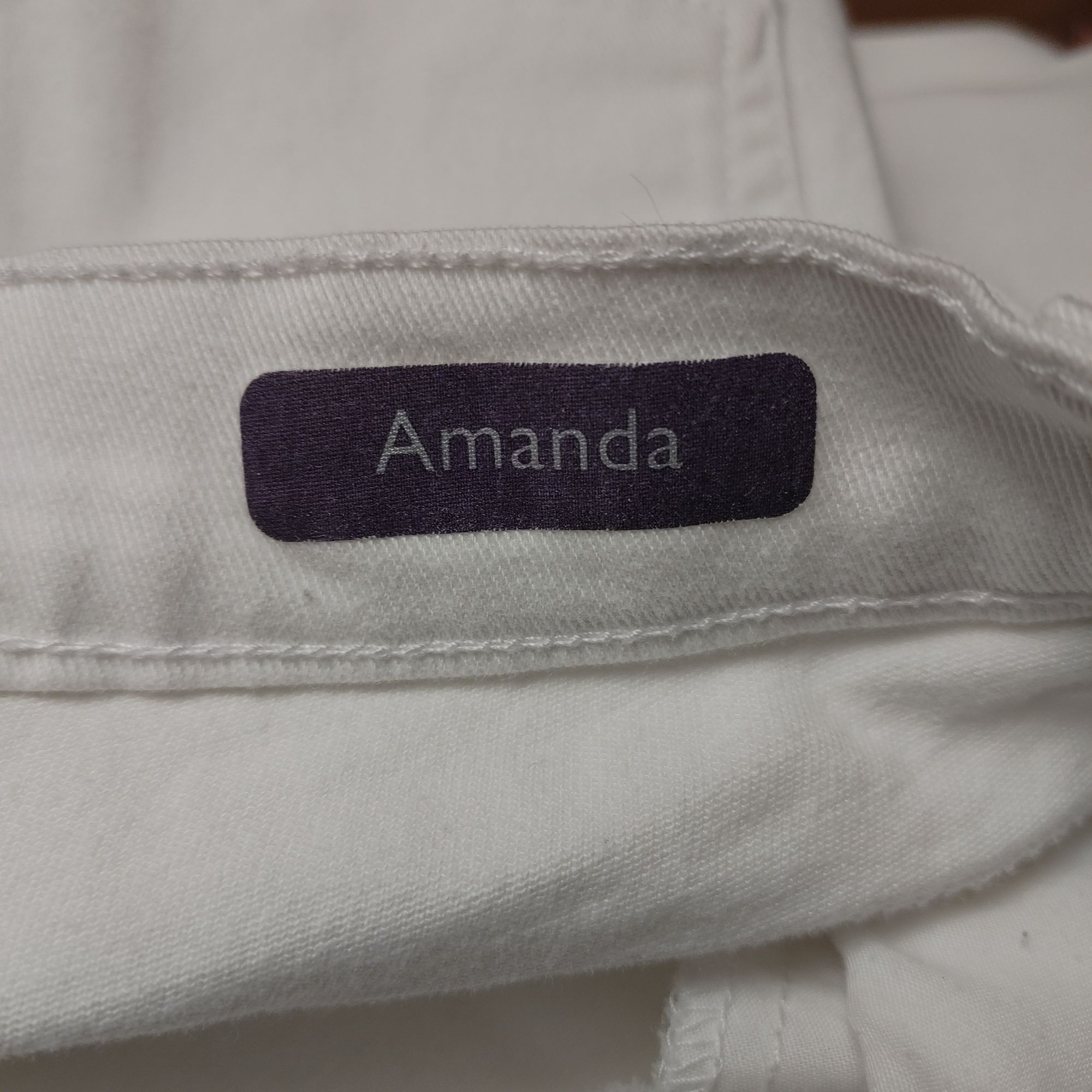 Gloria Vanderbilt Gloria Vanderbilt Women's White Missy Amanda Jeans 10 Size 32" / US 10 / IT 46 - 5 Thumbnail