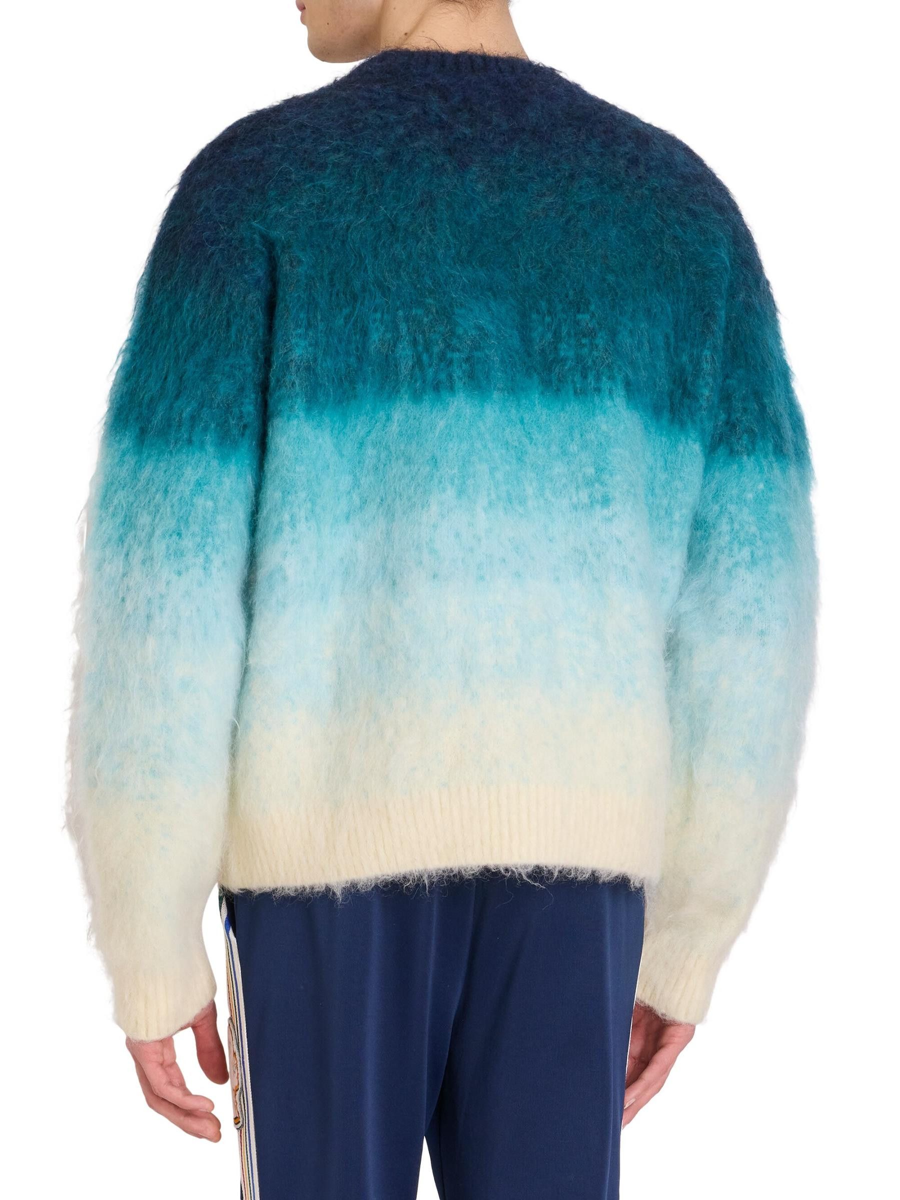 Casablanca os11x0725 Venus As A Boy Gradient Mohair & Wool Sweater Size US S / EU 44-46 / 1 - 4 Thumbnail