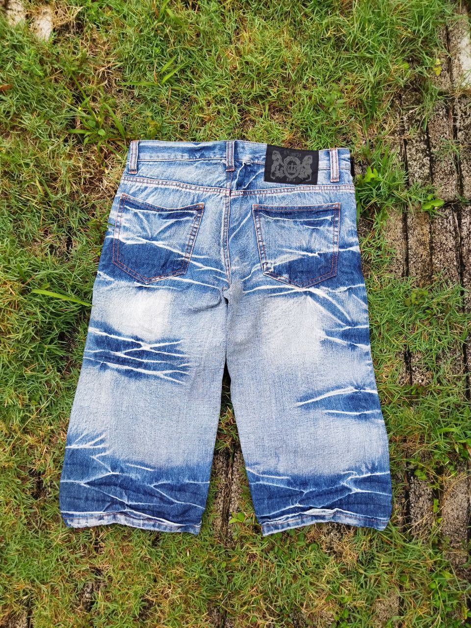 LOWBOX Lowbox Japan Distressed Look Shortpants Size US 33 - 9 Thumbnail