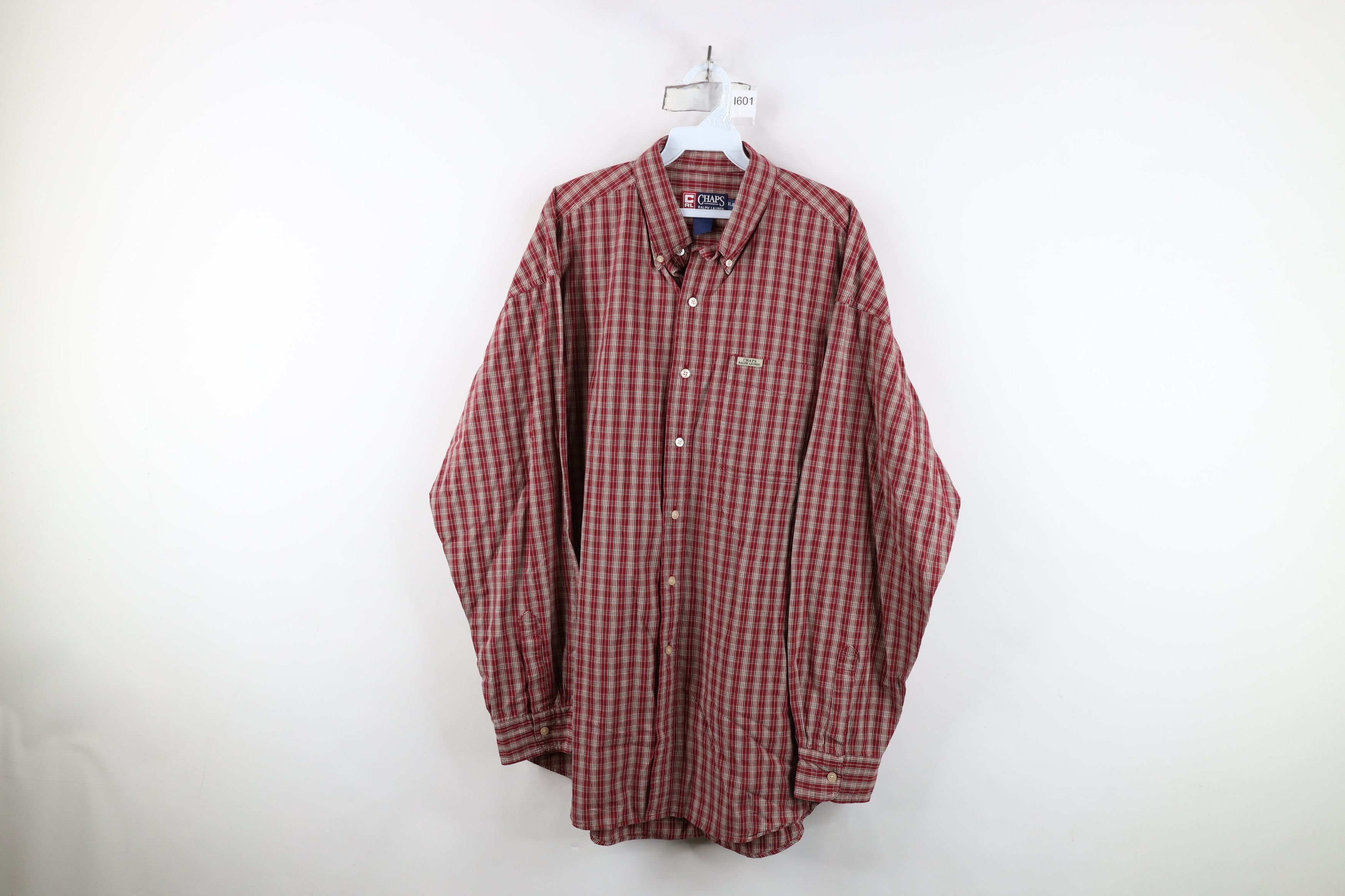 Ralph Lauren Vintage 90s Chaps Ralph Lauren Collared Button Down Shirt Size US XL / EU 56 / 4 - 1 Thumbnail