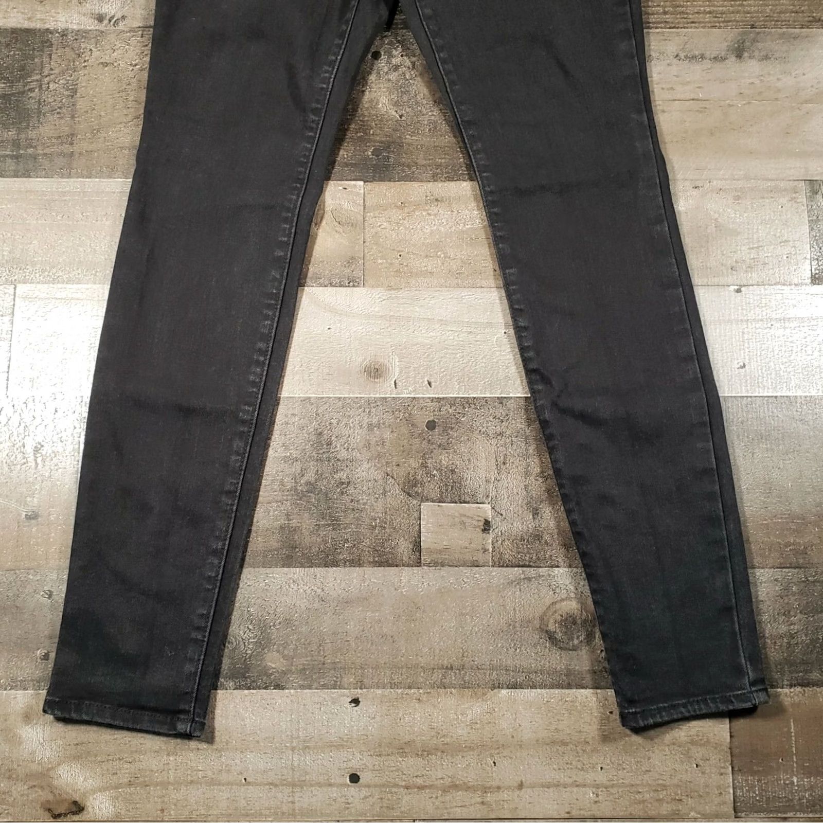 Old Navy Old Navy Jeans Womens 0 Low Rise Pop Icon Skinny Dark Wash Black Denim Pockets Size 25" / US 0 / IT 36 - 5 Thumbnail