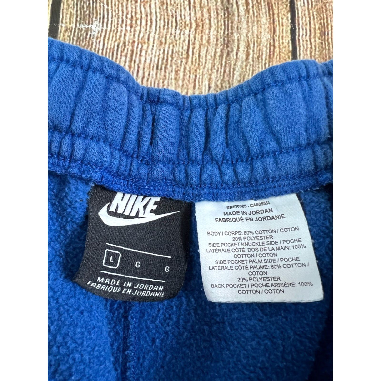 Nike VINTAGE Nike JDI Fleece Sweat Shorts Mens Blue L AR2865-438 Size US 33 - 5 Thumbnail