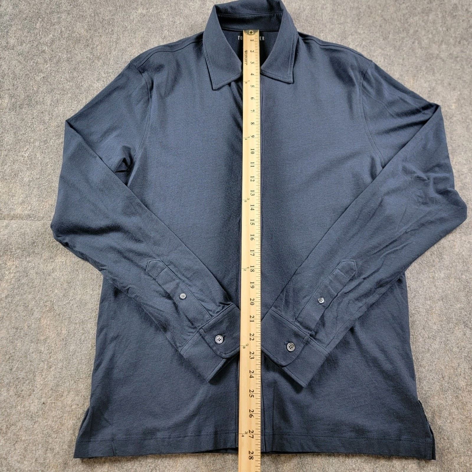 Todd Snyder Todd Snyder L.A. Premium Jersey Button Down Shirt Size US S / EU 44-46 / 1 - 5 Thumbnail
