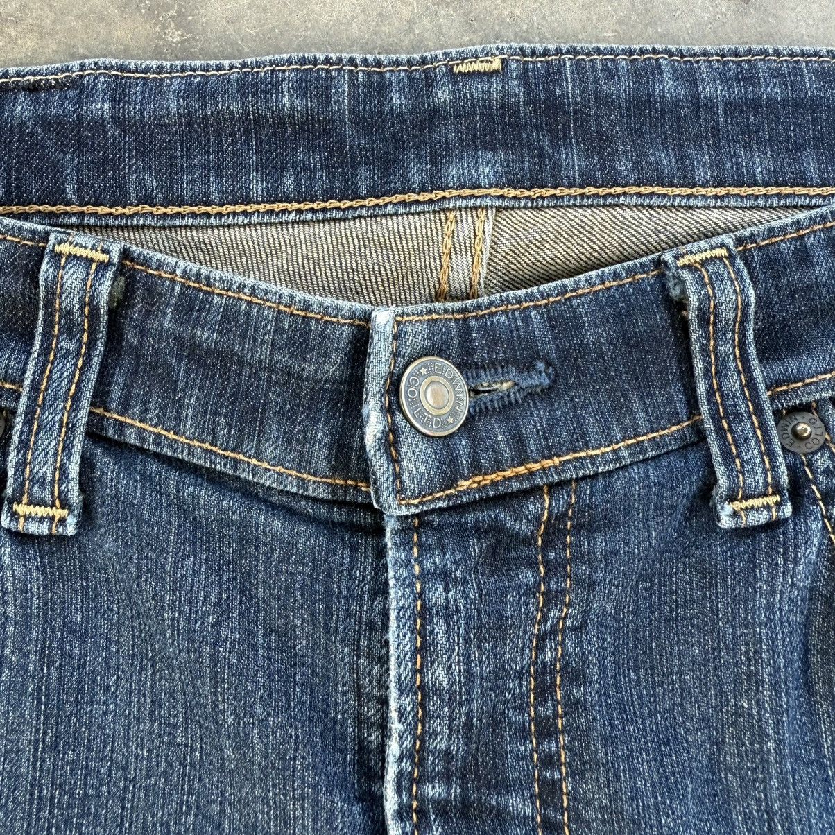 Edwin × Jean × Vintage VINTAGE EDWIN FADED JEAN RIPPED DENIM PANTS Size US 35 - 4 Thumbnail