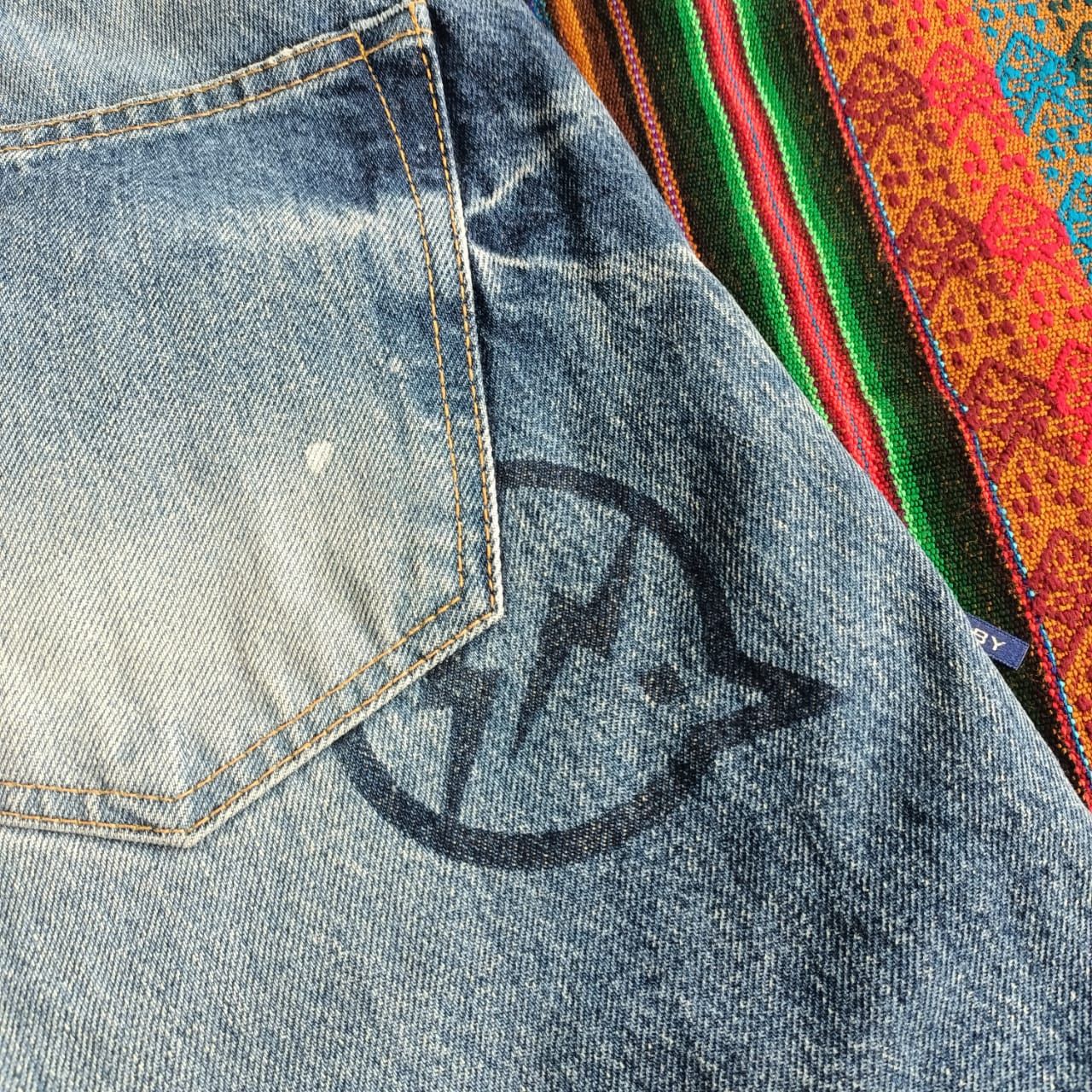 Fragment Design × Vanquish Denim by Vanquish fragment design patchwork selvedge Size US 30 / EU 46 - 15 Thumbnail