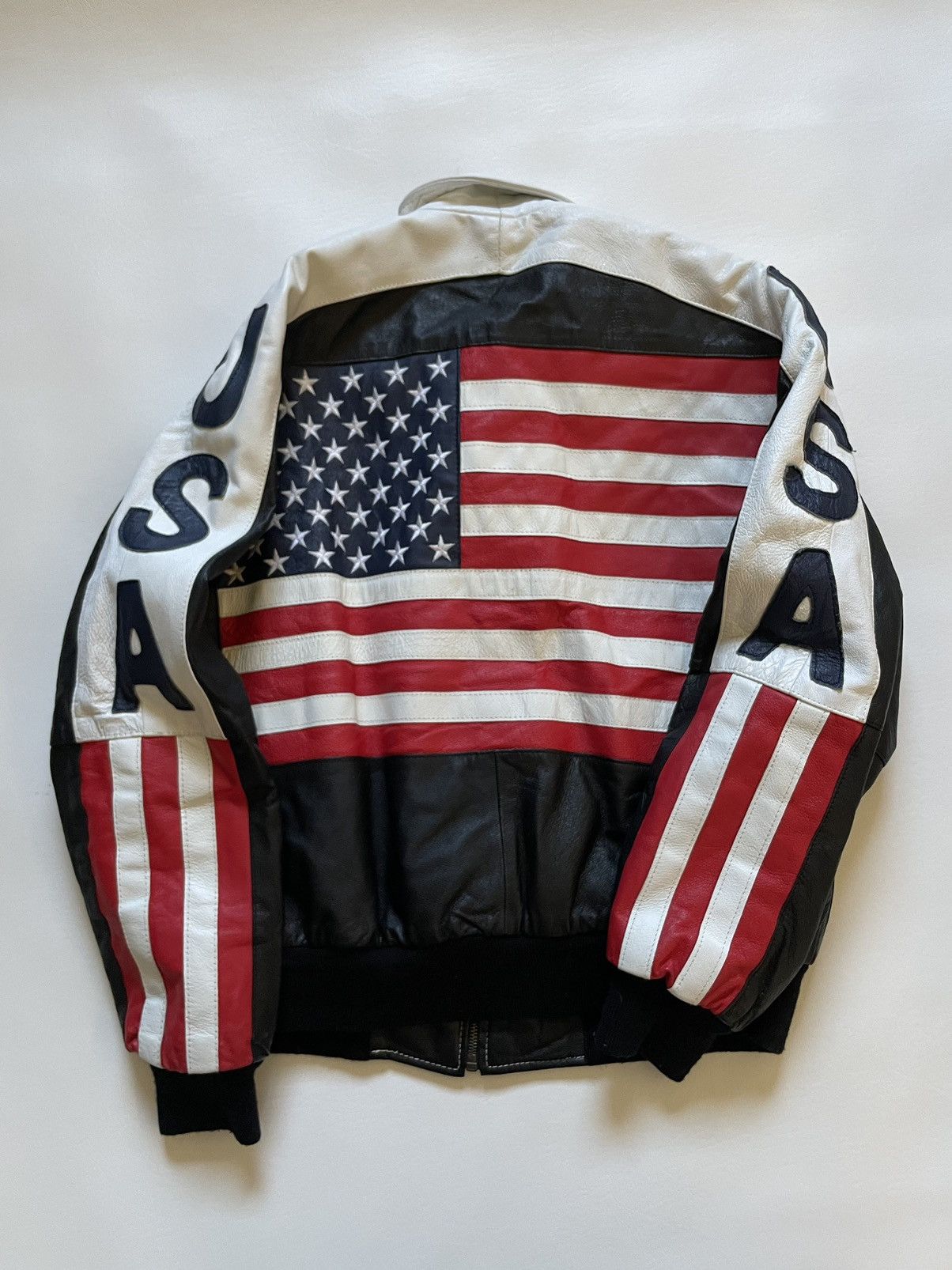 Vintage Vintage USA leather jacket Size US M / EU 48-50 / 2 - 1 Thumbnail