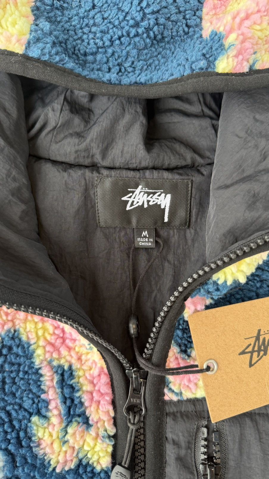 Stussy Stussy Floral Sherpa Hood Jacket Size US M / EU 48-50 / 2 - 3 Thumbnail