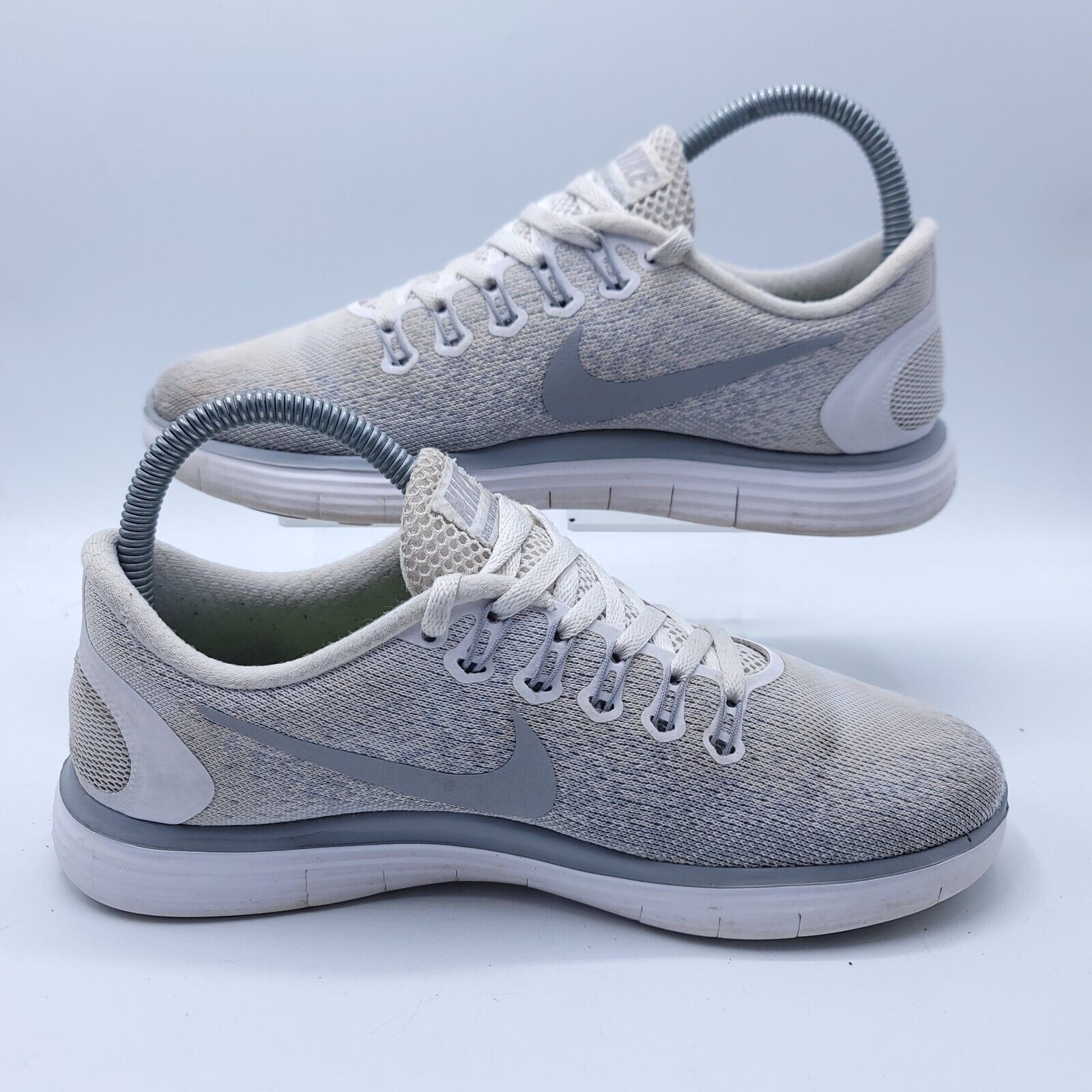 Nike Nike Free RN Distance Shoe Womens Size 7.5 827116-100 Gray Size US 7.5 / IT 37.5 - 6 Thumbnail