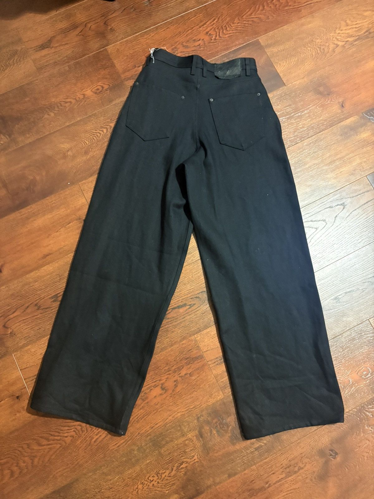 K-Two Studios Ktwo baggy jet black jeans Size US 30 / EU 46 - 4 Thumbnail