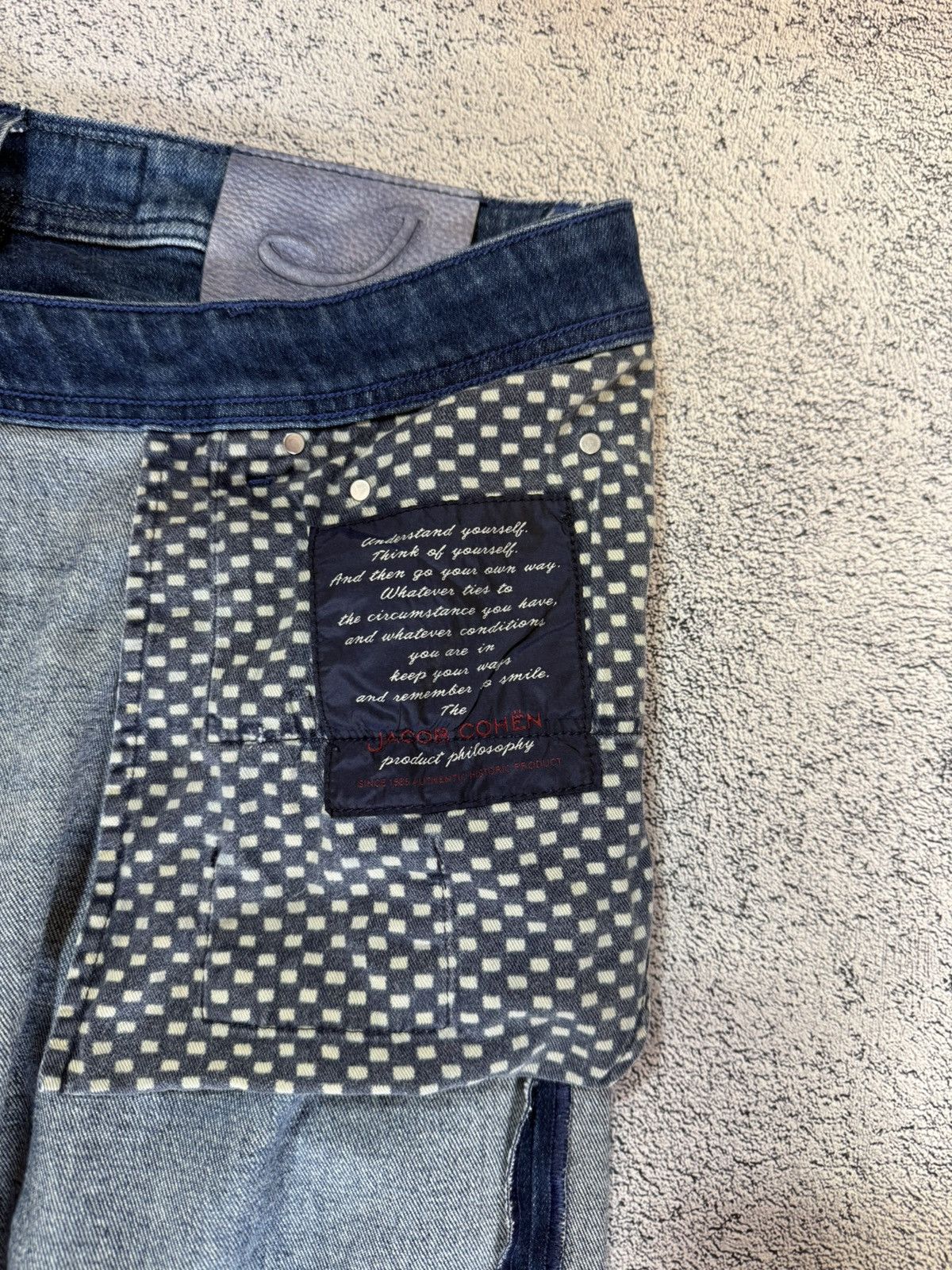 Jacob Cohen Jacob Cohen J622 Comfort Jeans 33 Handmade Dark Wash Denim Size US 33 - 12 Thumbnail