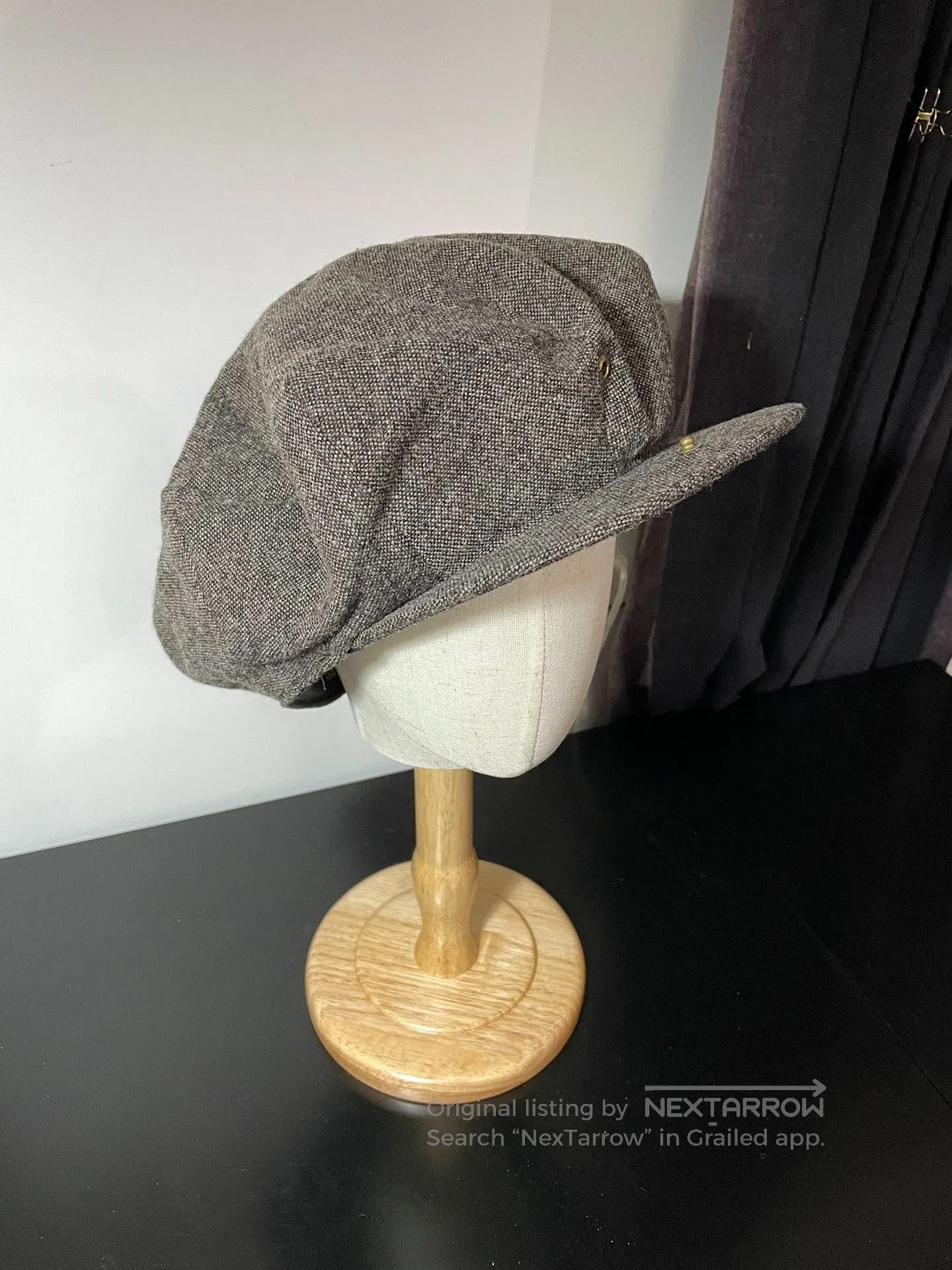 Orgueil Orgueil Gray Wool Vintage Newsboy Cap. Size ONE SIZE - 6 Thumbnail