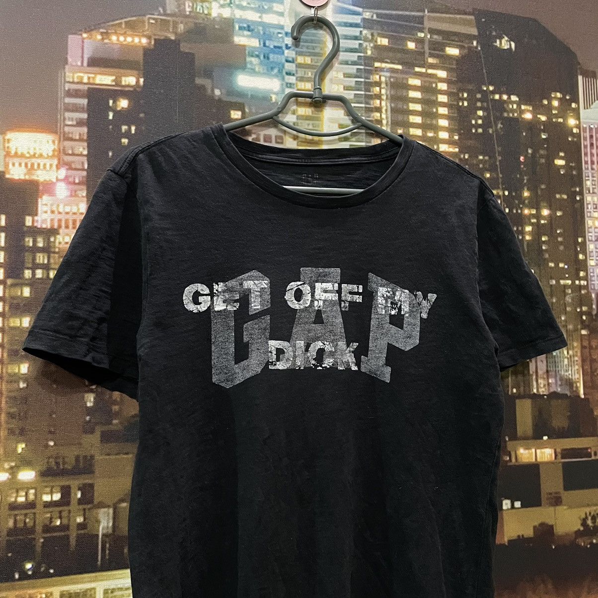 Vintage VINTAGE 90S KANYE WEST GET OFF MY DICK PENIS FUNNY PORNO GAP Size US S / EU 44-46 / 1 - 2 Thumbnail