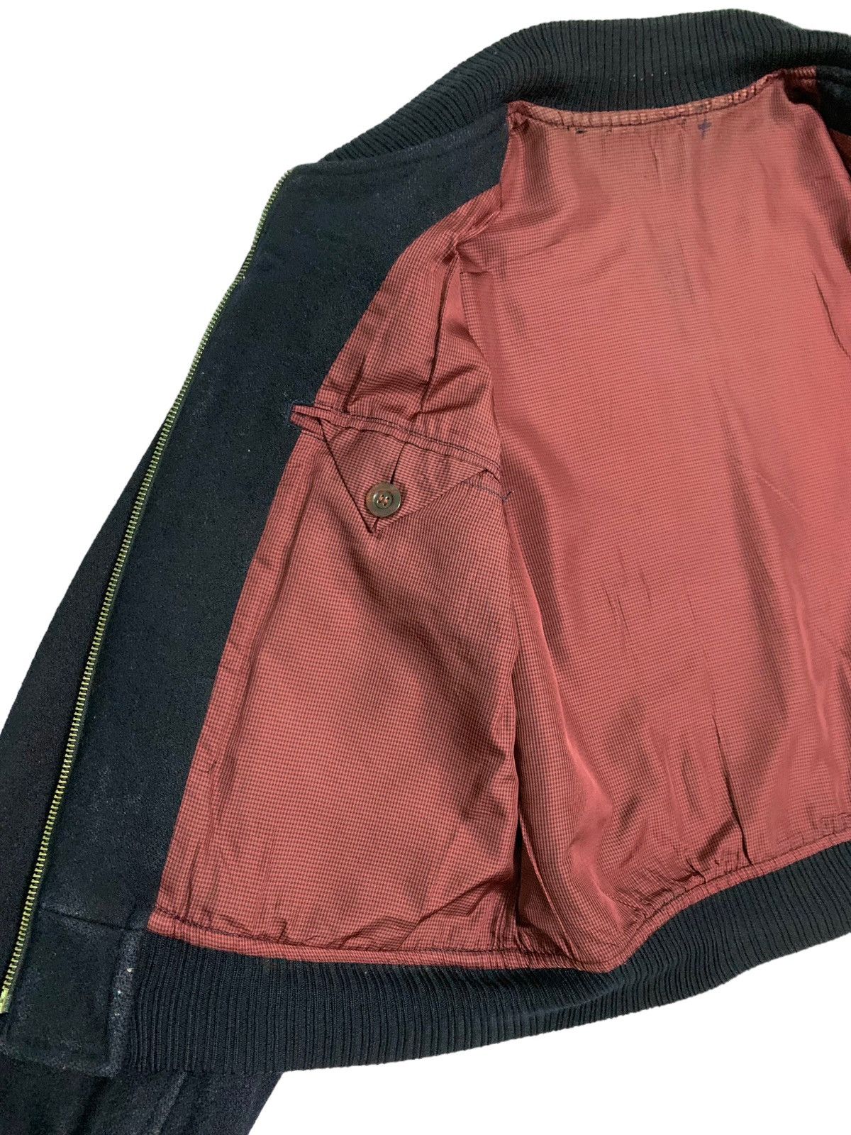 Hysteric Glamour 🔥 Vintage 90s Hysterics Glamour Bomber Wool Jacket Size US S / EU 44-46 / 1 - 18 Thumbnail