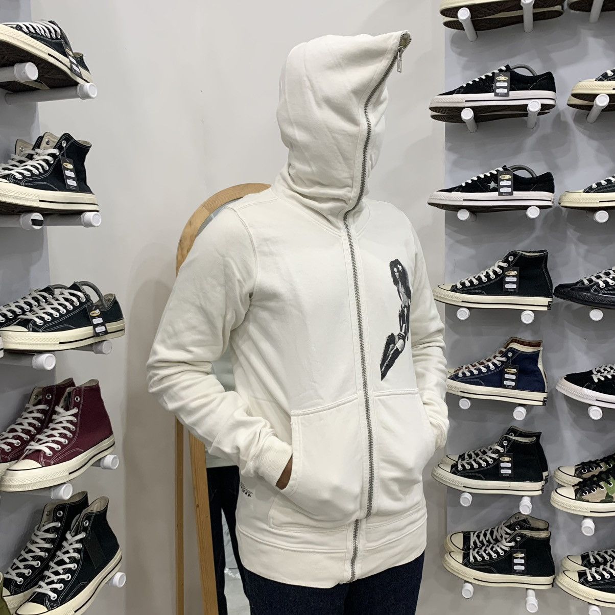 Rick Owens Drkshdw RARE Rick Owens Gimp Hoodie Size US S / EU 44-46 / 1 - 19 Thumbnail